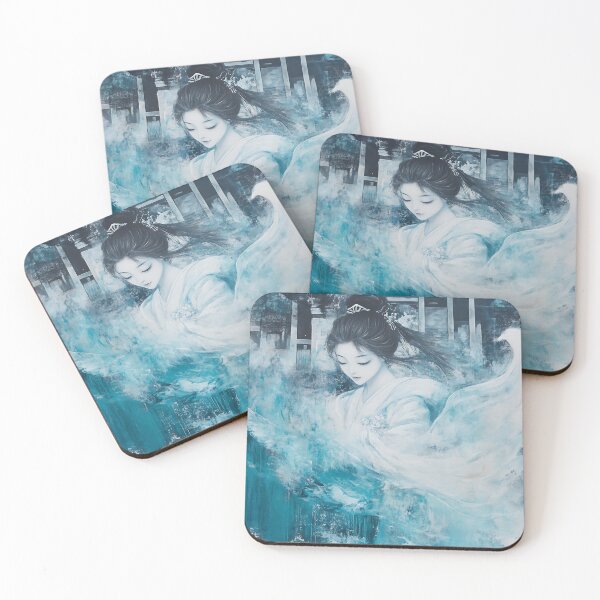 Item preview, Japanese Yuki-onna Frozen Beauty designed and sold by bapupa.
