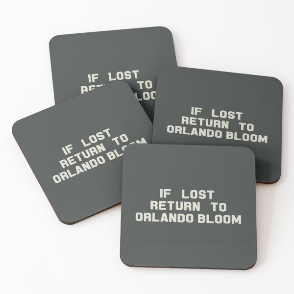 Aperçu de l'œuvre If Lost Return to Orlando Bloom Tee créée et vendue par 2000sbabyangel.
