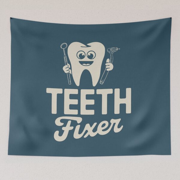 Item preview, Teeth Fixer, Funny Dentist, Dental Surgeon, Dental Nurse, Orthodontist, Dental Hygienist Restorative Dentistry designed and sold by Anniko Art Studio.