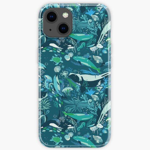 Whale song iPhone Soft Case