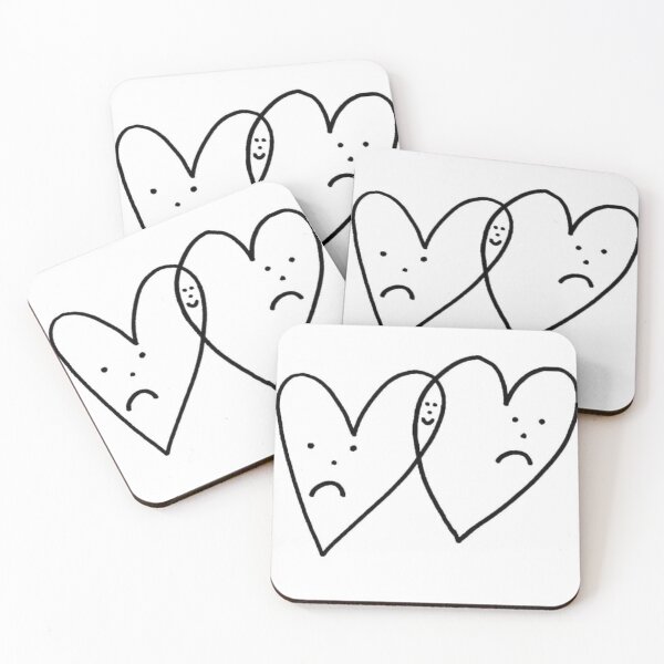 Item preview, happily sad hearts designed and sold by littlebitsss.