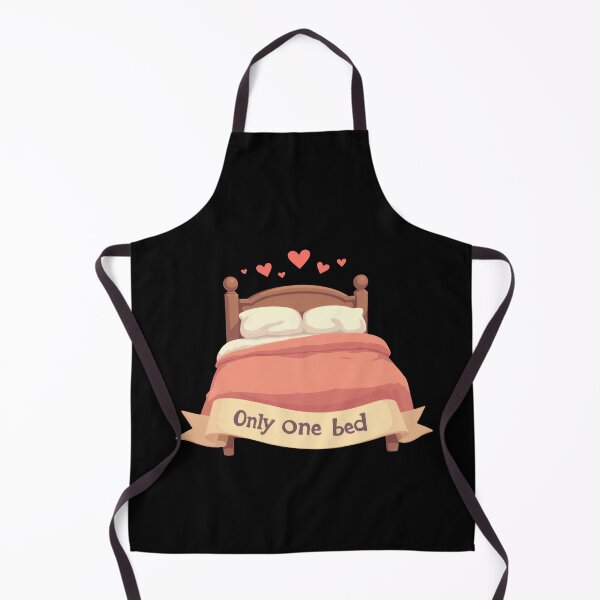 Item preview, Only one bed, book trope illustration, bootok funny designed and sold by ChaosEdits.