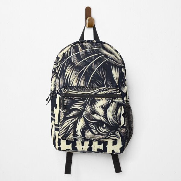 Item preview, Fierce Tiger - "Never Back Down, Never Give Up" Motivational Design designed and sold by Adellisa.