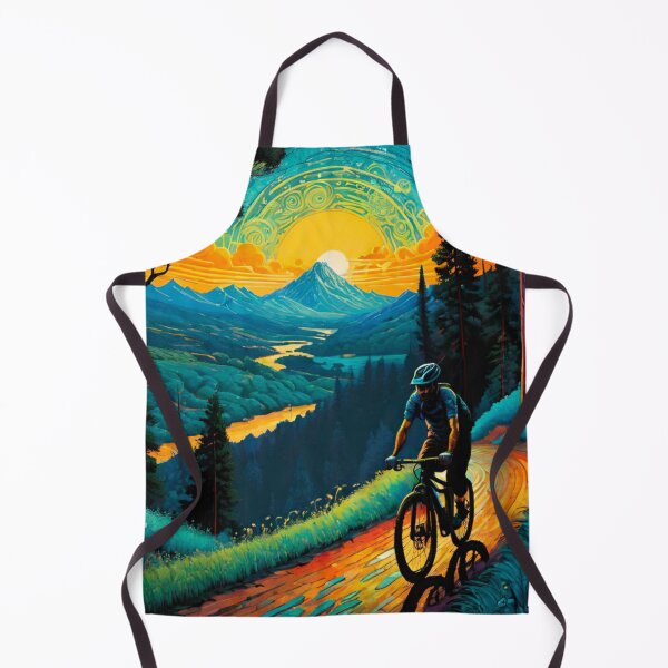 Item preview, Beautiful Evening Sunset MTB Ride – A Biker’s Paradise designed and sold by GrizzlyCollective.