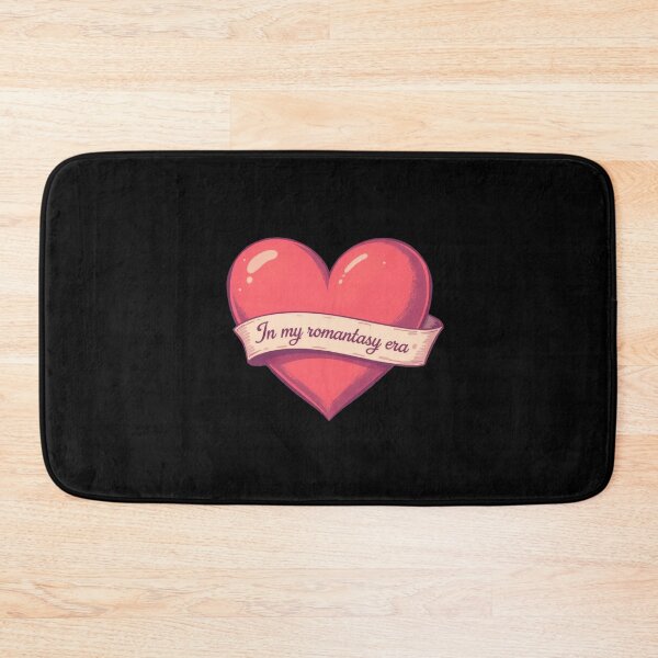 Item preview, In my romantasy era, book lover illustration, vintage heart designed and sold by ChaosEdits.
