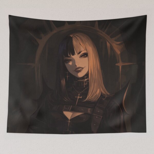 Item preview, Goth Nun designed and sold by CursedbyLilith.