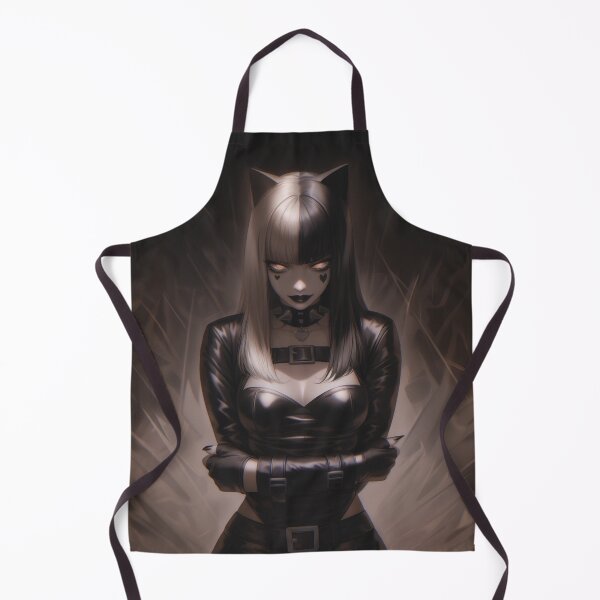 Item preview, Goth Cat Girl designed and sold by CursedbyLilith.