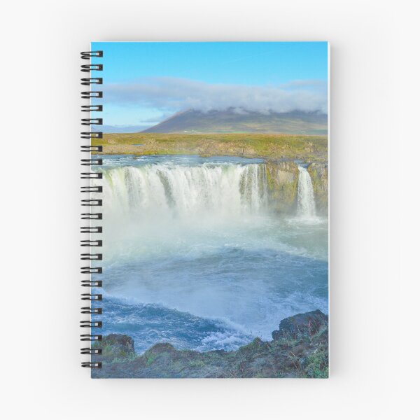 Item preview, Godafoss Waterfall with a Rainbow, Iceland designed and sold by Catherine Sherman.