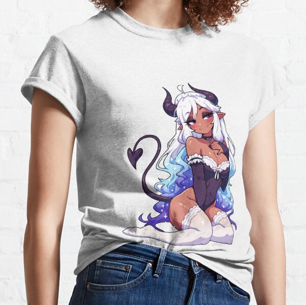 Item preview, Enchanting Demon Girl Seductive Fantasy Art designed and sold by NoraNoraDesign.