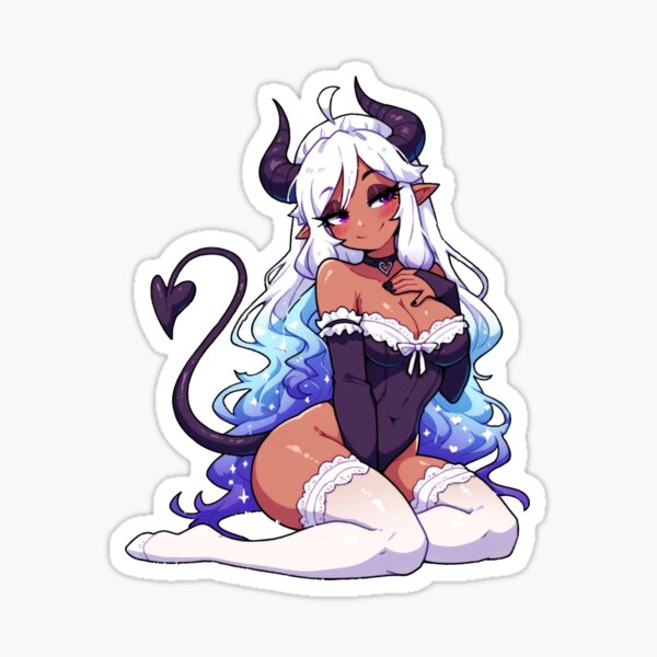 Item preview, Enchanting Demon Girl Seductive Fantasy Art designed and sold by NoraNoraDesign.