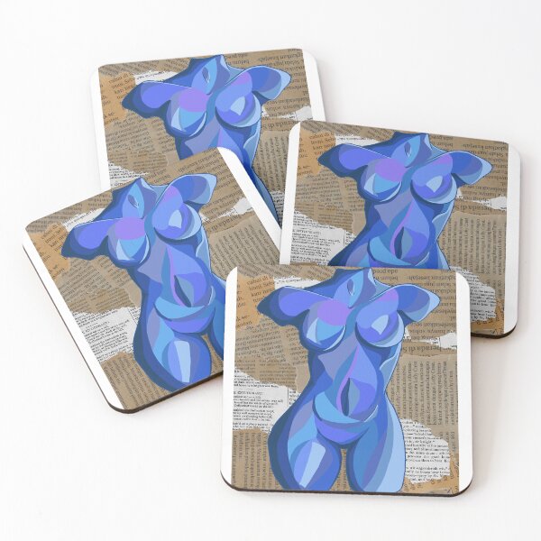 Item preview, Female Torso (Blue) designed and sold by Mik-Art-M.