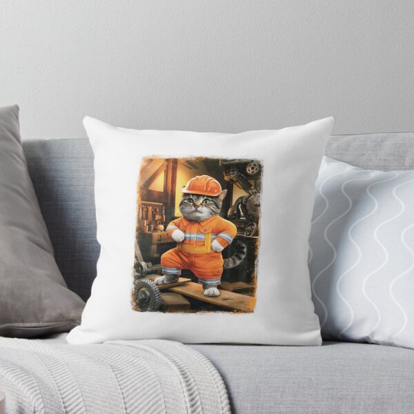 Item preview, Engineer cat. designed and sold by MyHappyArtShop.