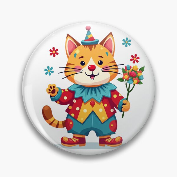 Item preview, cat clown spring designed and sold by AMICO77.