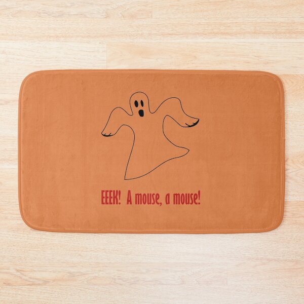 Item preview, Scared Halloween Ghost: EEEK!  A mouse, a mouse! designed and sold by SomeGuyLou.