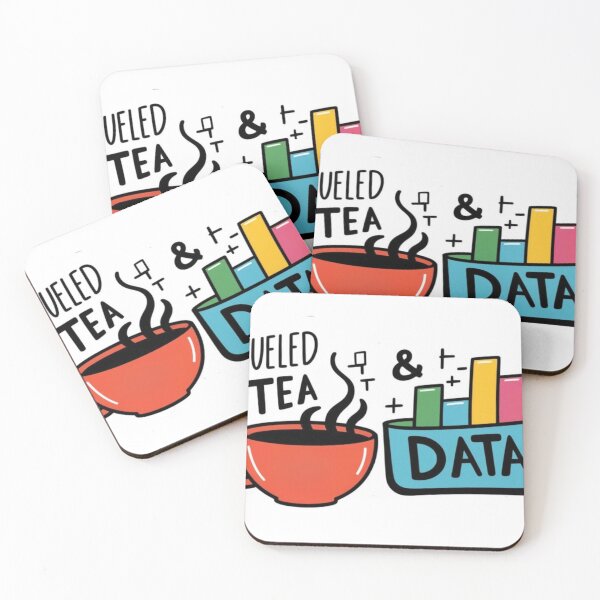 Item preview, Fueled by Tea and Data designed and sold by Forest Aura Vibes.