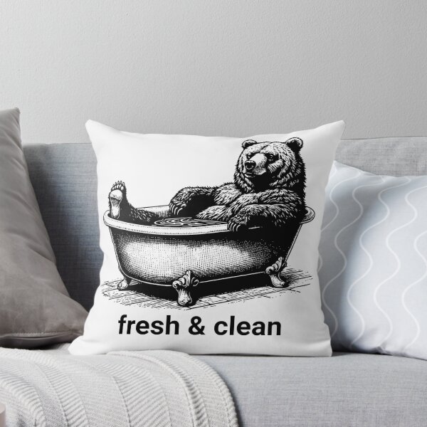 Item preview, Fresh & Clean Bathtime Bear  designed and sold by GuzzlyBear.