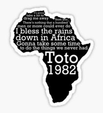 Africa by Toto Sticker