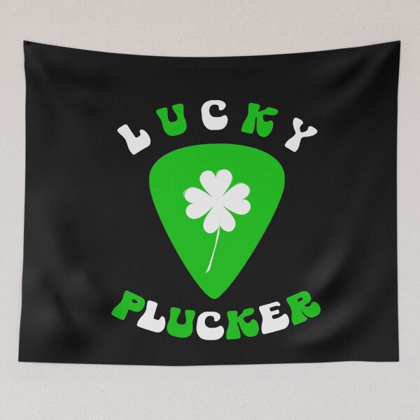 Item preview, Lucky Plucker Funny St. Patrick's Day Guitar Pick designed and sold by SharpThreadZ.
