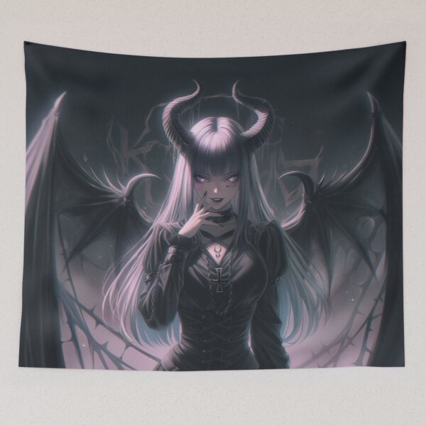 Item preview, Goth Demon Witch designed and sold by CursedbyLilith.