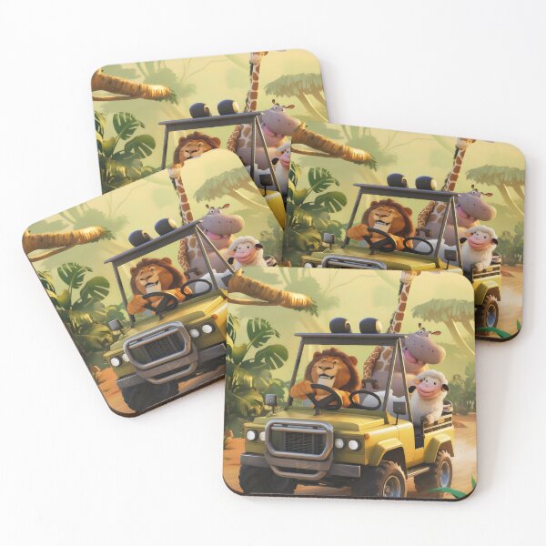 Item preview, Animal adventure safari. designed and sold by MyHappyArtShop.