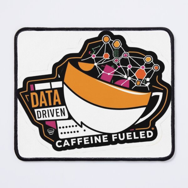 Item preview, Data Driven and Caffeine Fueled designed and sold by Forest Aura Vibes.