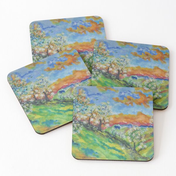 Item preview, The spring 1, 11x15 inch, watercolours SKU 4030 designed and sold by Romeo Dobrota.