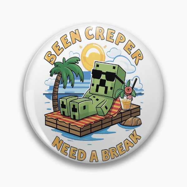 Item preview, Minecraft Beach Vibes designed and sold by Thompika.