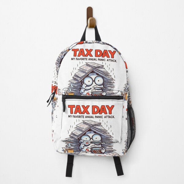 Item preview, Tax Day: My Favorite Annual Panic Attack designed and sold by Slick-Waffles.
