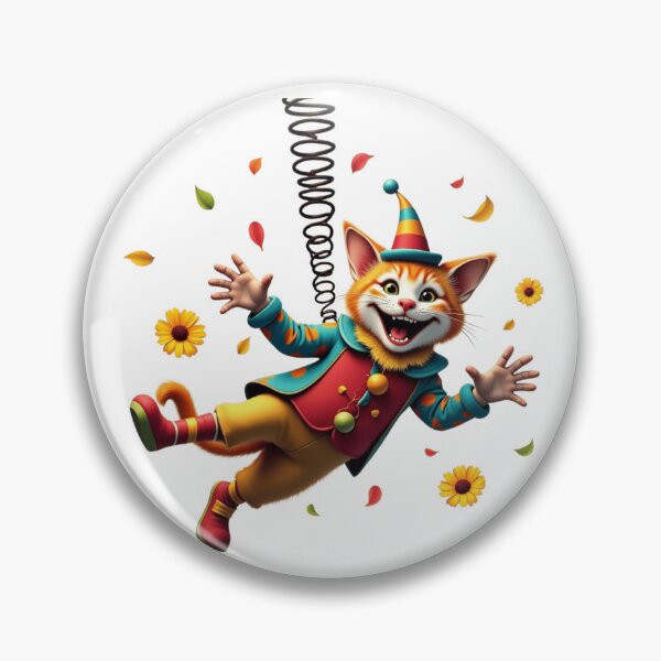 Item preview, cat clown spring designed and sold by AMICO77.