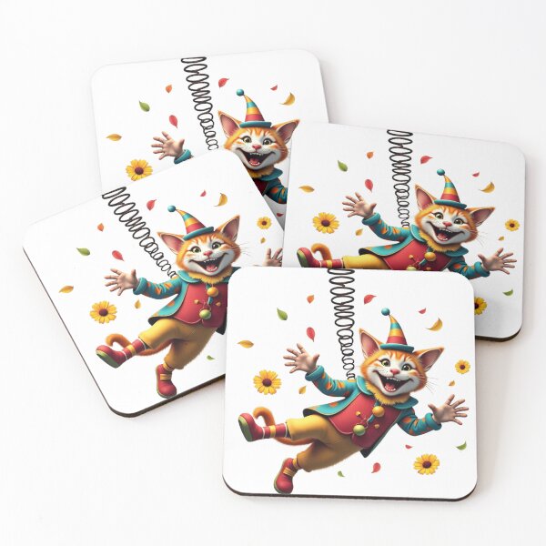 Item preview, cat clown spring designed and sold by AMICO77.