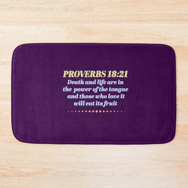 Item preview, proverbs 18:21 designed and sold by M-ArtStudio.