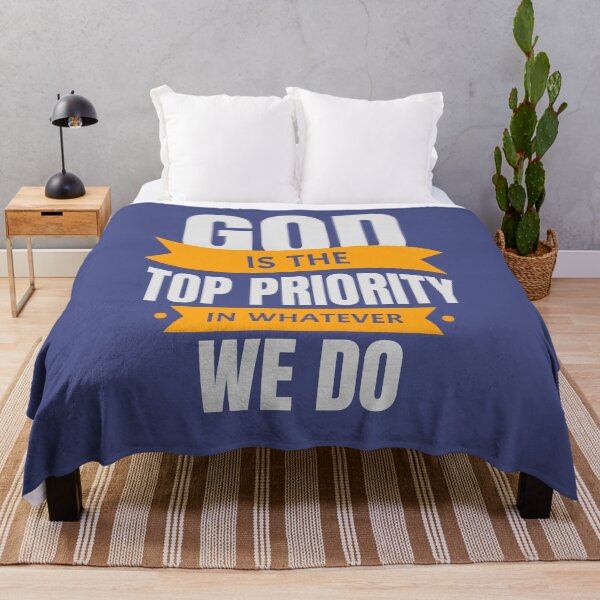 Item preview, God Is The Top Priority In Whatever We Do designed and sold by Roland1980.
