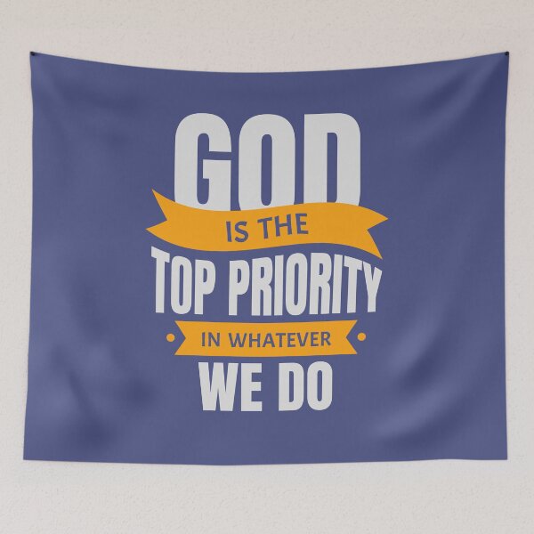 Item preview, God Is The Top Priority In Whatever We Do designed and sold by Roland1980.