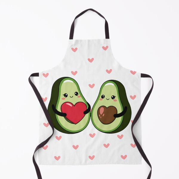 Item preview, Avocado Couple for Valentine's Day Cute designed and sold by Klaudesign.