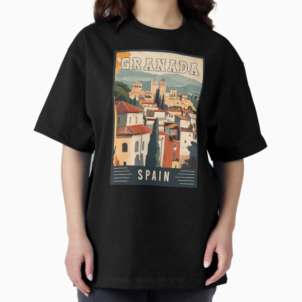Aperçu de l'œuvre Découvrez Grenade en Espagne La beauté de l'Alhambra et de l'Andalousie - Travel Art créée et vendue par turtlestart.