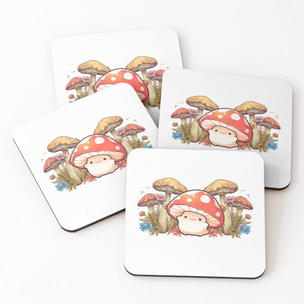 Item preview, mushroom cuteness designed and sold by myblueparakeet.