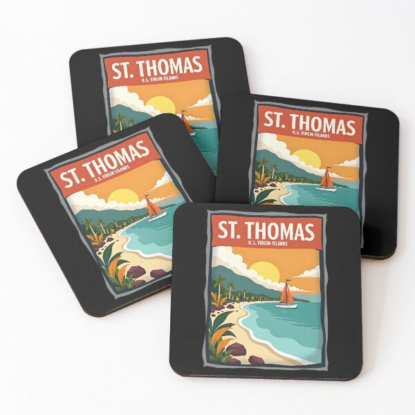 Item preview, St Thomas U.S. Virgin Islands designed and sold by StudioRedKoala.