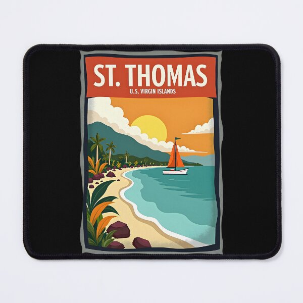 Item preview, St Thomas U.S. Virgin Islands designed and sold by StudioRedKoala.