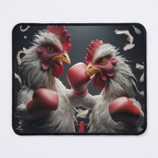 Item preview, Roosters in the ring. designed and sold by MyHappyArtShop.