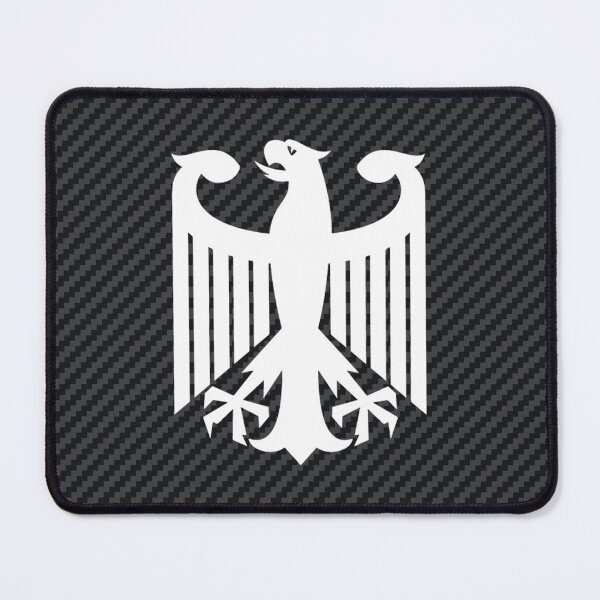 Item preview, German Eagle Emblem | White | Carbon Background designed and sold by Oliveirallan.