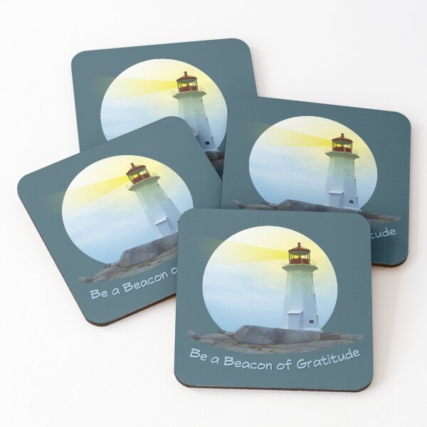 Item preview, Be a Beacon of Gratitude designed and sold by FlyfolkDesign.