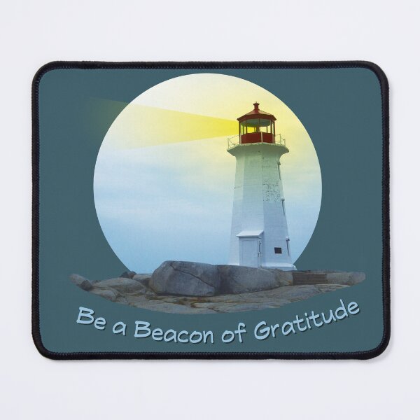 Item preview, Be a Beacon of Gratitude designed and sold by FlyfolkDesign.