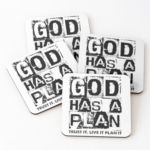Item preview, God Has A Plan Trust It, Live It, Plant It designed and sold by Roland1980.