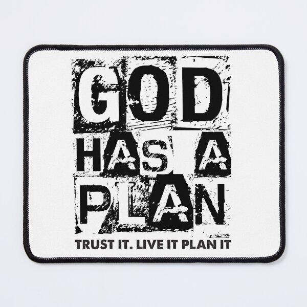 Item preview, God Has A Plan Trust It, Live It, Plant It designed and sold by Roland1980.