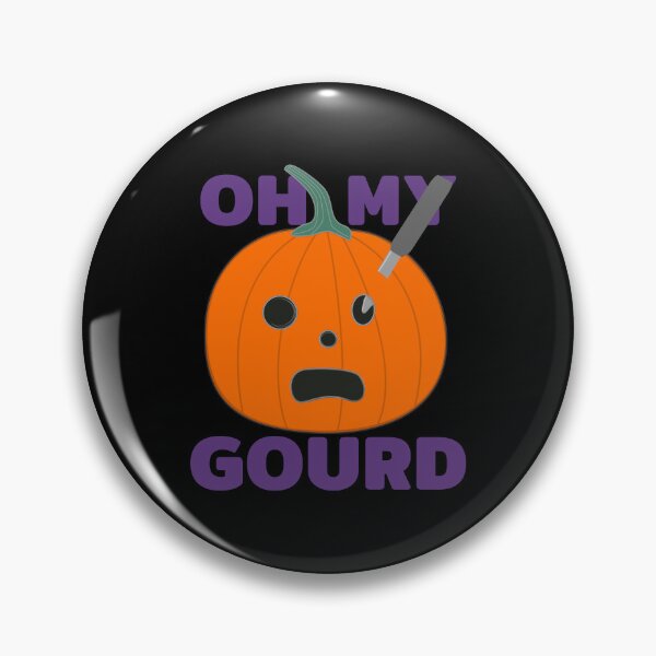 Item preview, Oh My Gourd - Halloween Pumpkin Joke Pun designed and sold by MoePark.