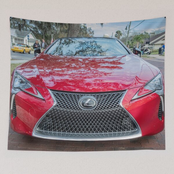 Item preview, 2021 Infrared Lexus LC500 Convertible X104 designed and sold by RichFrancoCars.