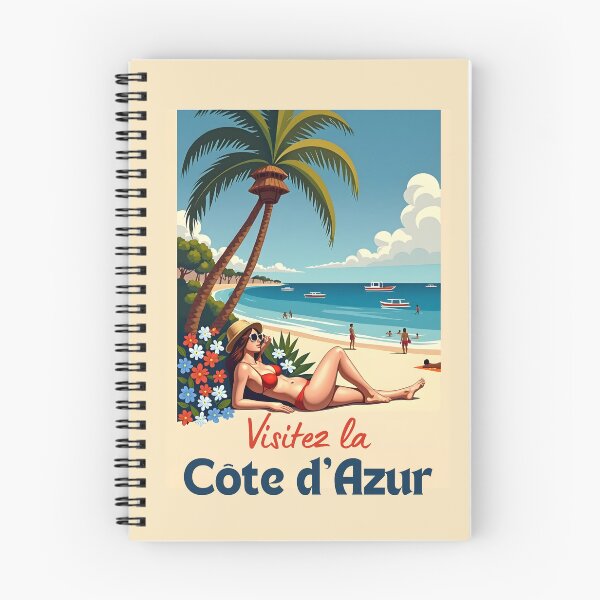Item preview, Visitez la Côte d'Azur designed and sold by StudioRedKoala.