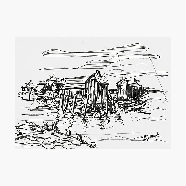 Item preview, Rockport Motif #1 designed and sold by Jeff-Wiegand.