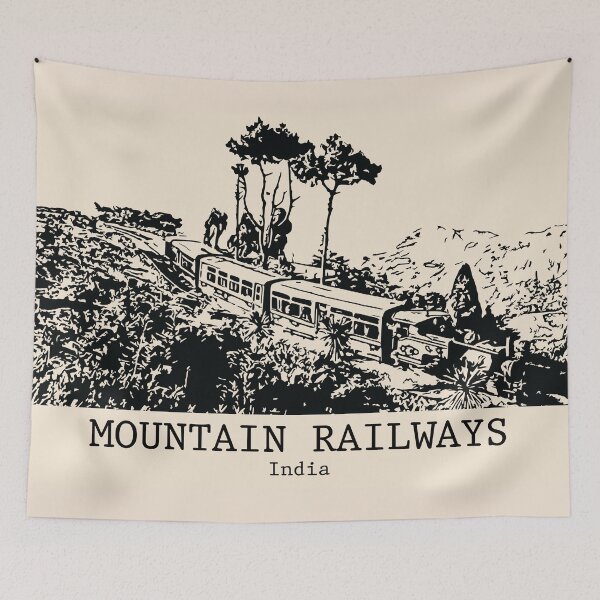 Item preview, Mountain Railways - India designed and sold by Lakeric Cityscapes.