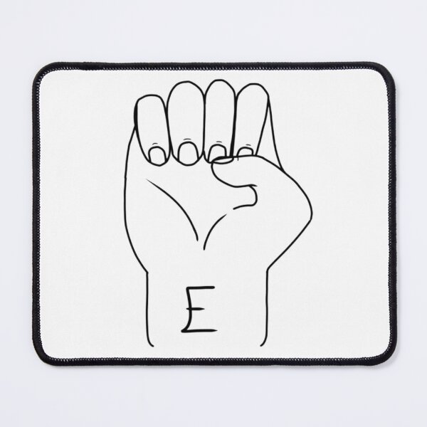 Item preview, ASL letter E designed and sold by Artistkhg.